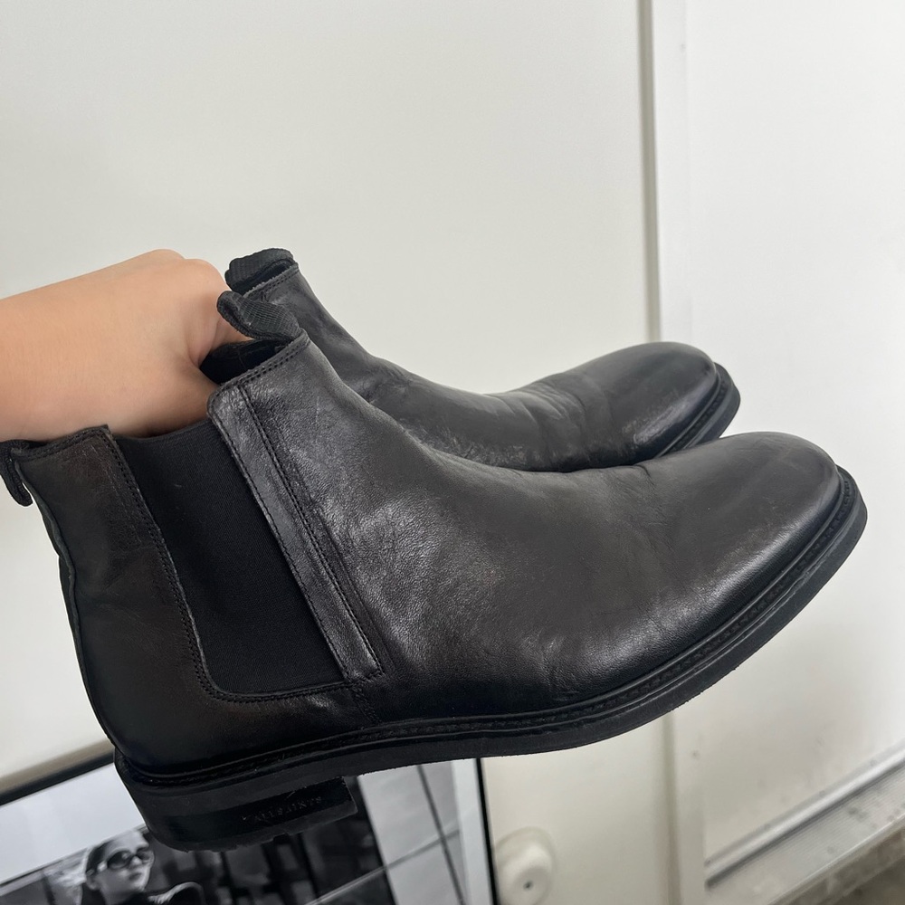 All Saints Black Chukka Boots Timeless Design
